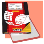 MARKIN CONF 1200 ETICHETTE ADESIVE ROTONDE DIAMETRO 60 mm BIANCO OPACO 
