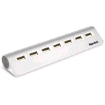 HAMLET XHUB7020AL HUB 7 PORTE  USB 2.0 IN ALLUMINIO