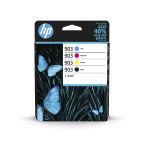 HP 903 4-PACK CARTUCCIA INK-JET 1.245 PAGNE  CIANO GIALLO MAGENTA NERO 