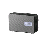 PANASONIC RF-D30BTEG-K RADIO DIGITALE DAB+ E MUSICA BLUETOOTH STAZIONE DI RICARICA PER SMARTPHONE NERO GRIGIO