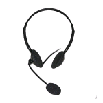NILOX CUFFIA STEREO CON MICROFONO PER PC JACK 3.5mm NERO
