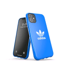 ADIDAS SNAP APPLE iPHONE 12 MINI CUSTODIA IN TPU CON LOGO A TRIFOGLIO BLU BIANCO