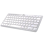 TRUST NADO TASTIERA BLUETOOTH ARGENTO