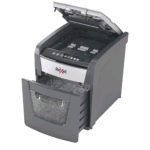 REXEL OPTIMUM AUTOFEED+ 50X DISTRUGGIDOCUMENTI A FRAMMENTO CESTINO 20LT CAPACITA' 50 FOGLI GRIGIO