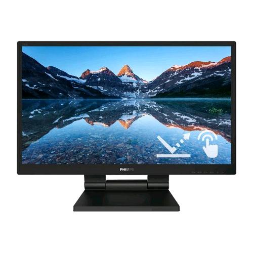 PHILIPS B LINE 242B9TL 24" LED FULL HD TOUCH SCREEN 16:9 60Hz 5ms 1.000:1 ALTOPARLANTI - 1 x HDMI 1 x VGA - 1 x DISPLAYPORT NERO