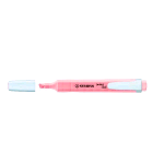 STABILO SWING COOL PASTEL EVIDENZIATORE PUNTA A SCALPELLO 1/4 mm FIOR DI CILIEGIO CONF 10 Pz.