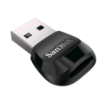 SANDISK MOBILEMATE LETTORE DI MICROSD CON CONNETTORE USB 3.0 NERO