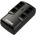 NILOX NXGCLIO8501X5V2 UPS GRUPPO DI CONTINUITA' AVR 595 W 850 Va CONNETTORI 6 X SCHUKO TIPO F