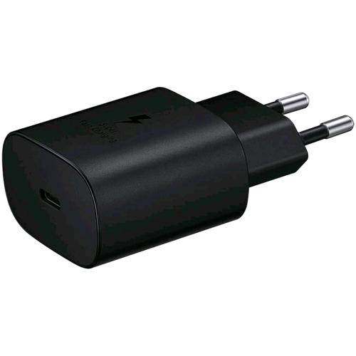 SAMSUNG EP-TA800NBEGEU FAST CHARGER CARICABATTERIE DA RETE RAPIDO 25 W USB-C NERO