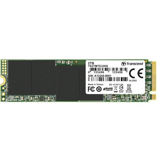 TRANSCEND 220S SSD 2.000GB M.2 NVMe PCI EXPRESS 3.0 3D NAND