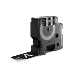DYMO D1 RHINOPRO NASTRO IN VINILE 24MM x 5.5 MT COLORE NERO STAMPA BIANCO