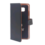 CELLY SAMSUNG GALAXY J5 2016 CUSTODIA A PORTAFOGLIO SIMILPELLE FLAP MAGNETICO NERO