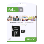 PNY MICRO SD 64GB PERFORMANCE PLUS CLASSE 10 NERO