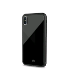 CELLY APPLE iPHONE XS MAX CUSTODIA IN TPU + VETRO TEMPERATO NERO
