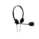 IGLOO IL-102 CUFFIA CON MICROFONO USB CONTROLLER VOLUME SUL CAVO MICROFONO CON ATTENUAZIONE DEL RUMORE NERO