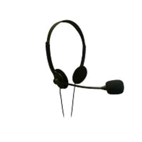 IGLOO IL-102 CUFFIA CON MICROFONO USB CONTROLLER VOLUME SUL CAVO MICROFONO CON ATTENUAZIONE DEL RUMORE NERO
