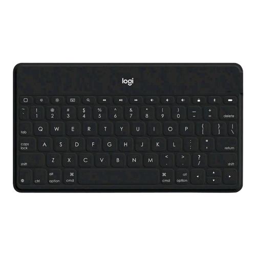 LOGITECH KEYS-TO-GO APPLE iPAD/APPLE TV/iPHONE TASTIERA BLUETOOTH QWERTY ITALIANA TASTI SCELTA RAPIDA iOS NERO