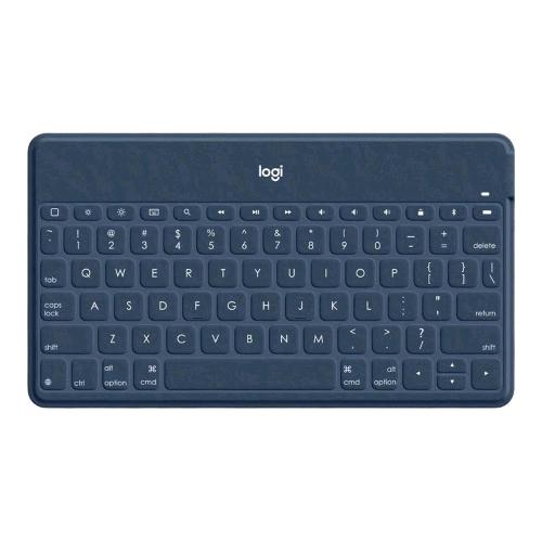 LOGITECH KEYS-TO-GO APPLE iPAD/APPLE TV/iPHONE TASTIERA BLUETOOTH QWERTY ITALIANA TASTI SCELTA RAPIDA iOS BLUE
