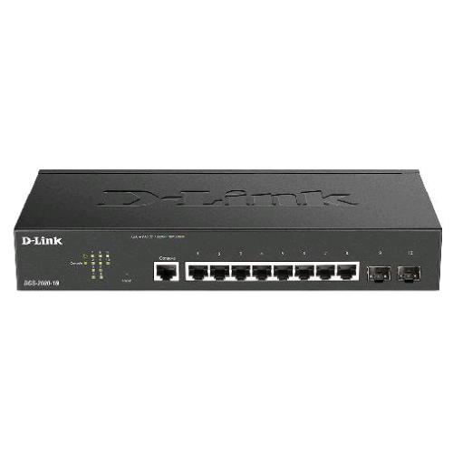 D-LINK DGS-2000-10 SWITCH 8 PORTE GIGABIT GESTITO 2 X SFP
