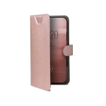 CELLY WALLYONE CUSTODIA UNIVERSALE AD AGENDA IN SIMILPELLE 6.0" - 6.7" ROSA