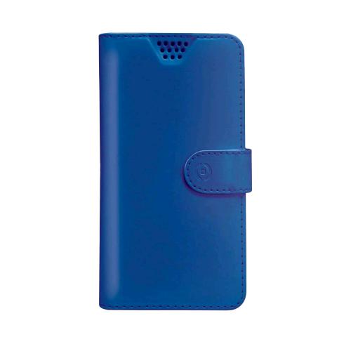 CELLY WALLY UNICA CUSTODIA UNIVERSALE AD AGENDA IN SIMILPELLE 5.5" - 6.0" BLU
