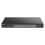 D-LINK DGS-2000-28P SWITCH 28 PORTE GESTITO L2/L3 24 PORTE GIGABIT + 4 SFP POE