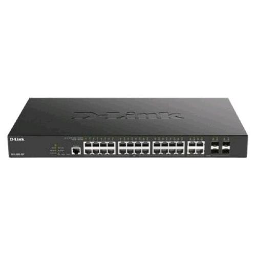 D-LINK DGS-2000-28P SWITCH 28 PORTE GESTITO L2/L3 24 PORTE GIGABIT + 4 SFP POE