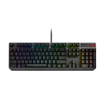 ASUS ROG STRIX SCOPE RX TASTIERA GAMING RGB CON INTERRUTTORI MECCANICI OTTICI ROG RX RGB RESISTENZA AD ACQUA E POLVERE IP56 LAYOUT ITA NERO