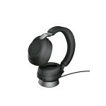 JABRA EVOLVE2 85 CUFFIE CON MICROFONO WIRELESS CERIFICATE MS ADATTATORE USB TIPO A CON BASE DI RICARICA BLACK