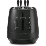 DE LONGHI CTLAP2203.BK TOSTAPANE 2 FETTE CON PINZE 550W NERO