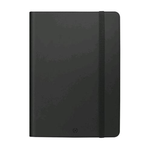 CELLY CUSTOSIA AD AGENDA MAGNETICA UNIVERSALE PER TABLET 11" IN SIMILPELLE CON ELASTICO NERO 