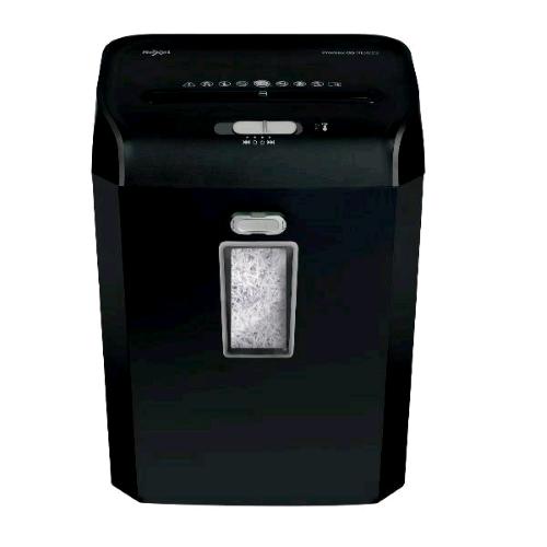 REXEL PROMAX QS REX623 DISTRUGGIDOCUMENTI A FRAMMENTO CESTINO 23 LT CAPACITA' 6 FOGLI NERO