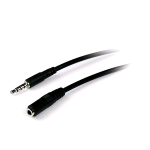 STARTECH CAVO AUDIO PROLUNGA TRRS 4 POSIZIONI 1 X M JACK 3.5 1 X F JACK 3.5 MM 2 M NERO