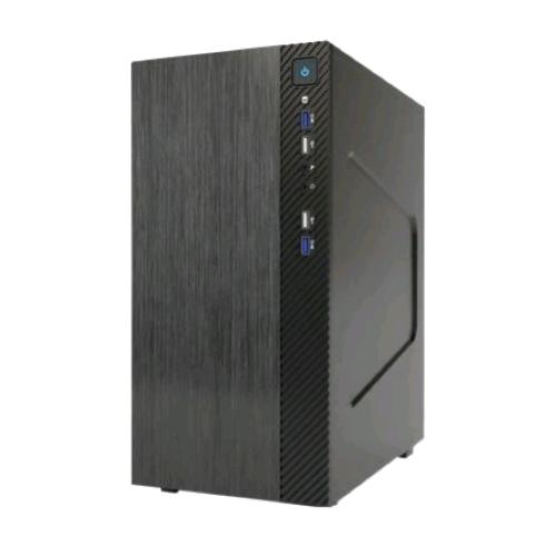 ITEK SMALLCOM-B CASE MINI TOWER M-ATX 2XUSB3 2XUSB2 GRIGIO NERO