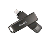 SANDISK IXPAND LUXE CHIAVETTA 64 GB, 1 X LIGHTNING 1 X USB TIPO-C GRIGIO