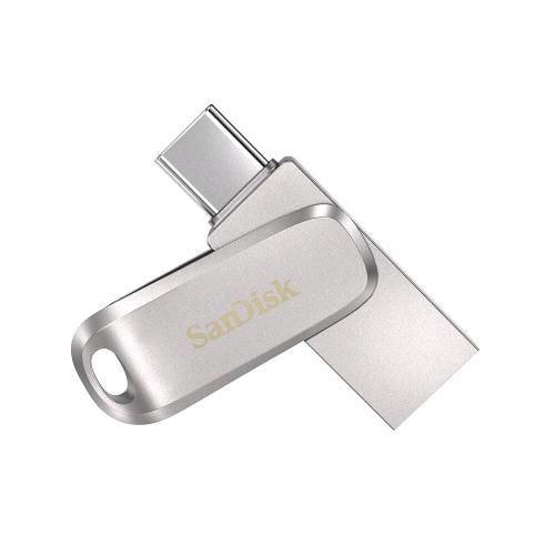 SANDISK ULTRA DUAL LUXE CHIAVETTA 1 X M USB-C 1 X USB-A 3.1 32 GB SILVER