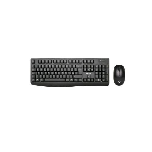 VULTECH KIT TASTIERA + MOUSE WIRELESS 1600 DPI 2,4GHz NERO