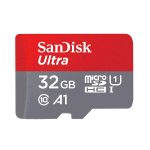 SANDISK ULTRA SCHEDA DI MEMORIA  MICRO SDXC CLASSE 10 32 GB U1 CON ADATTATORE 