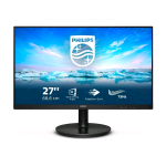 PHILIPS 272V8LA 27" LED FULL HD 75Hz 4MS CONTRASTO 3.000:1LOWBLUE HDMI DISPLAYPORT ALTOPARLANTI INCORPORATI NERO