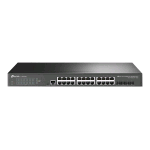 TP-LINK TL-SG3428X JETSTREAM SWITCH 24 PORTE GESTITO L2- 24 x 10/100/1000 + 4 x 10 Gigabit SFP+ MONTABILE SU RACK