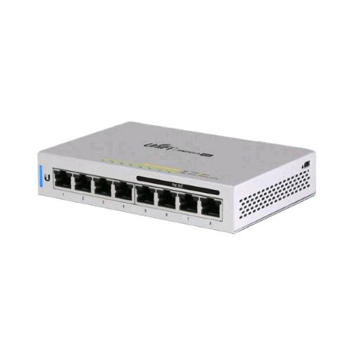 UBIQUITI US-8-60W SWITCH 8 PORTE GIGABIT DI CUI 4 POE (15,4W) MANAGED