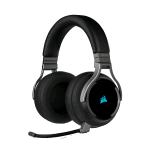 CORSAIR VIRTUOSO ICUE CUFFIE WIRELESS CON MICROFONO AD ALTA FEDELTÀ RGB CARBON