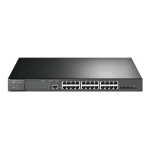 TP-LINK TL-TL-SG3428XMP SWITCH GESTITO 24 X 10/100/1000 (POE+) + 4 X 10 GIGABIT SFP+ POE+ (384 W)