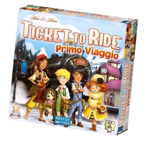 ASMODEE TICKET TO RIDE PRIMO VIAGGIO GIOCO DI SOCIETA'