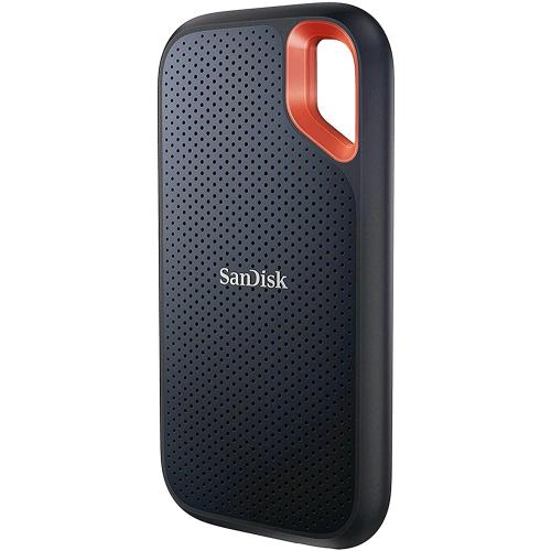 SANDISK SSD NVMe EXTREME 2TB USB 3.2 VELOCITÀ DI LETTURA FINO A 1.050 MB/S E DI SCRITTURA FINO A 1.000 MB/S RESISTENTE E IMPERMEABILE IP55 BLU