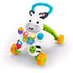 FISHER PRICE ZEBRA PRIMI PASSI GIOCATTOLO ELETTRONICO CON MUSICA E SUONI 
