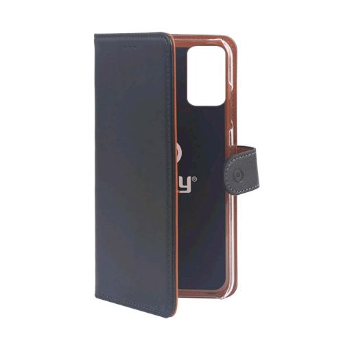 CELLY SAMSUNG GALAXY A22 5G  WALLY CASE CUSTODIA A PORTAFOGLIO NERO