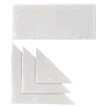 SEI ROTA TR 22 C.R. TASCA ADESIVA IN PVC 22X10 CM TRASPARENTE CONF 100 PZ.