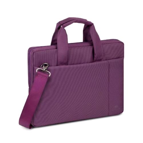 RIVACASE BORSA PER NOTEBOOK DA 13.3" IN POLIESTERE CON TRACOLLA 4 SCOMPARTI VIOLA