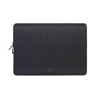 RIVACASE CUSTODIA NOTEBOOK 13" 14" IN POLIESTERE CHIUSURA ZIP NERO